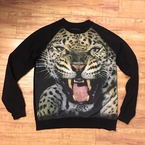Deter Clothing all over leopard print Size S